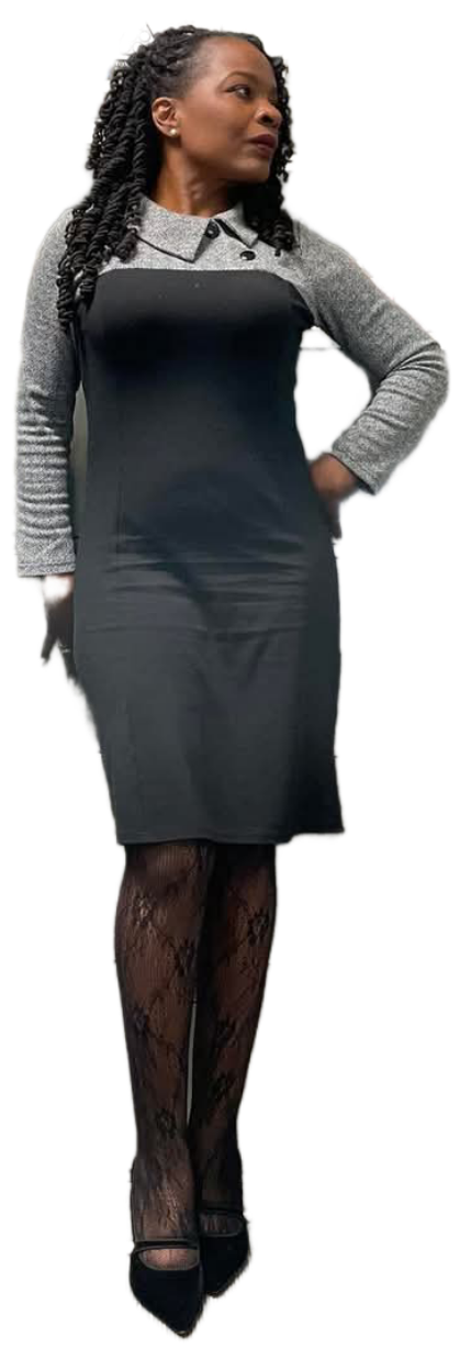 Vintage Women Patchwork Pattern Bodycon Elegant Office Ladies Charming Dress