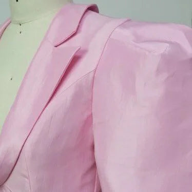 Evening Dresses Pink Street Wear Women Mini Sexy Club Wear Notched Collar Long Sleeve V Neck