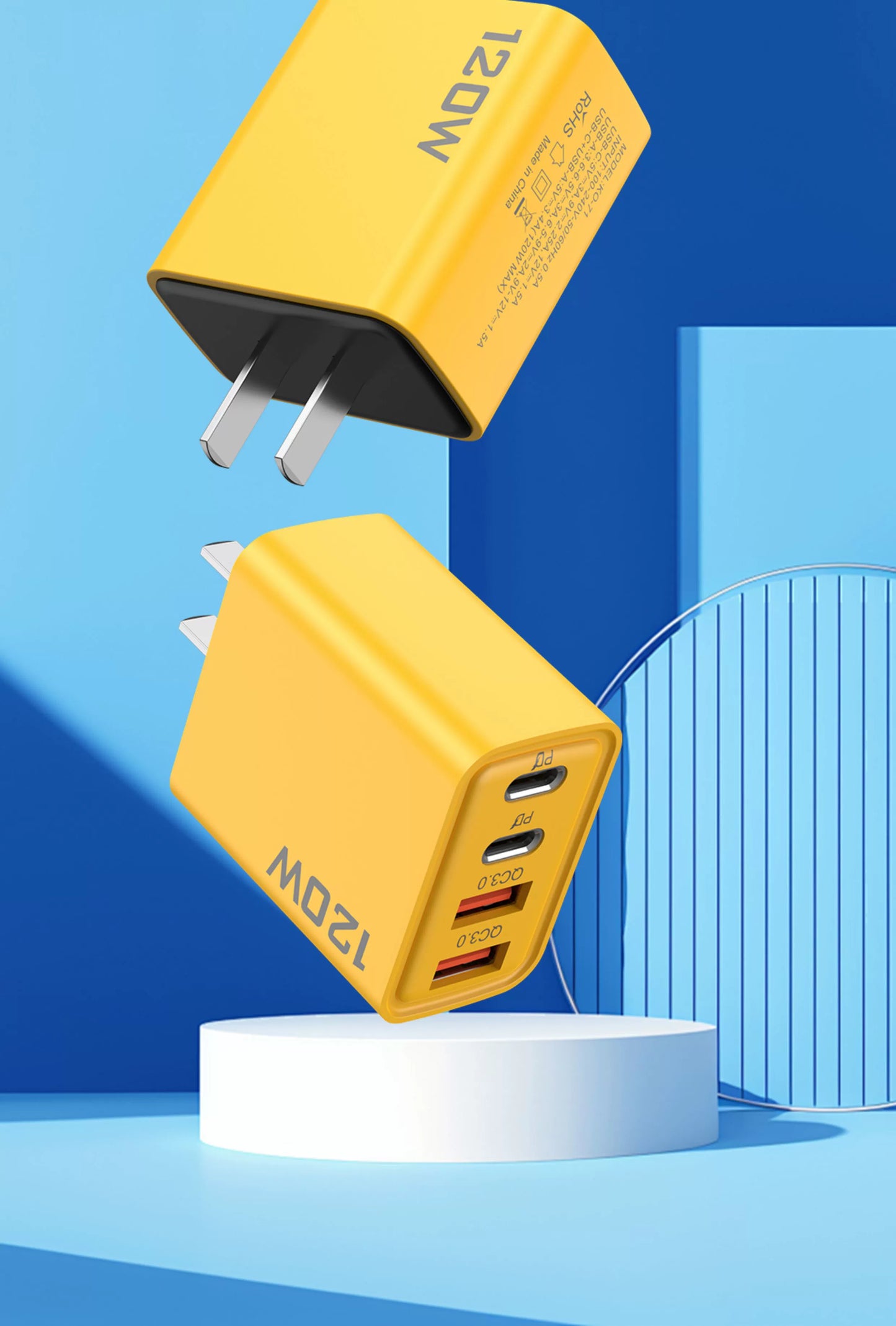 PD Fast Charging Head Automatic Power off Redmi USB Multi-Port