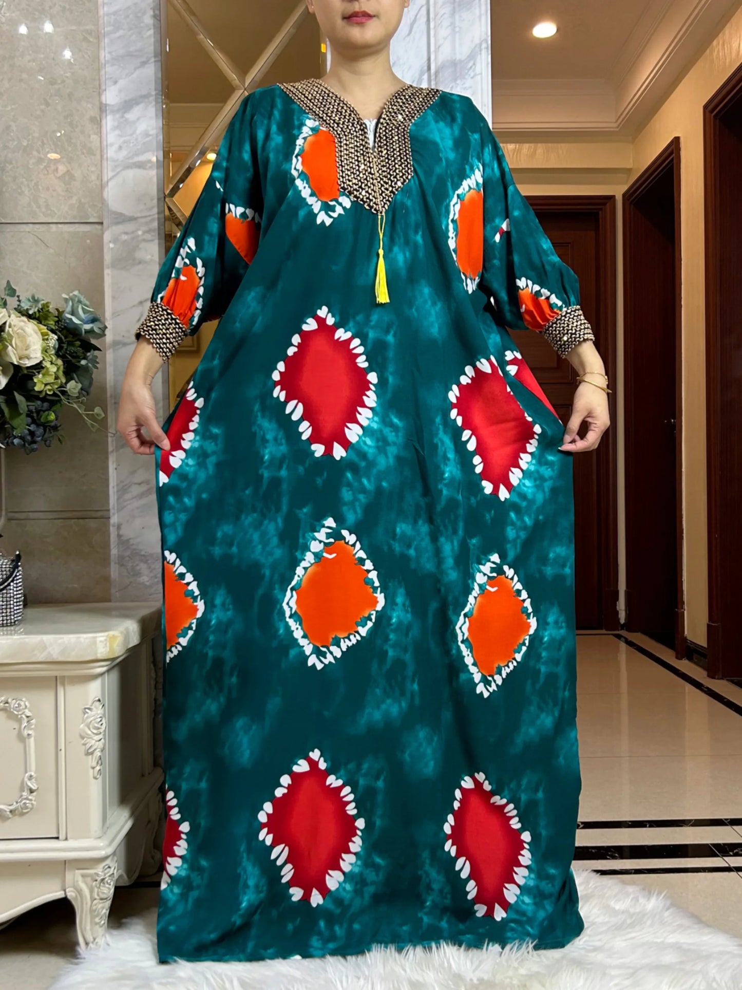2025 Ramadan Niqab Khimar Muslim Cotton Abaya Dubai Turkey Islam Prayer Clothes African Dresses For Women Kaftan Robe Musulmane