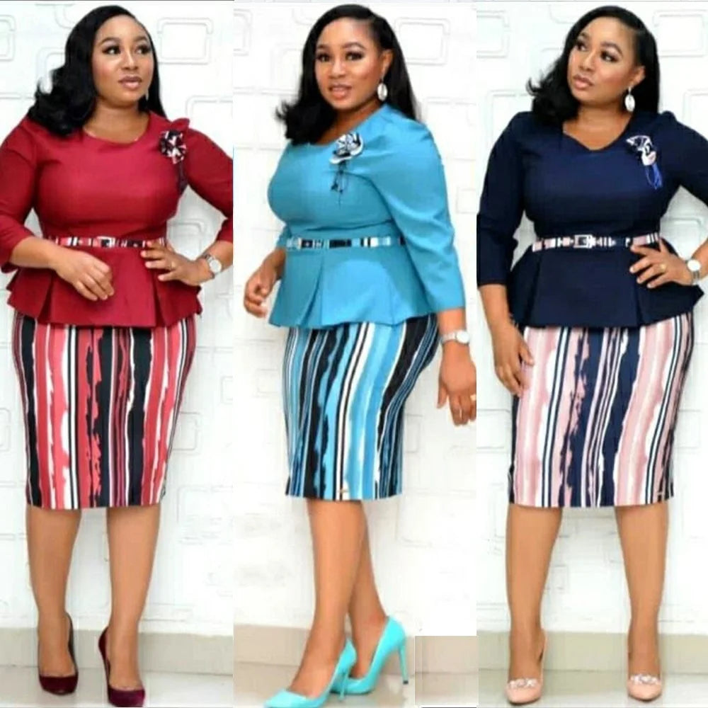 Women's plus Size African Dress Digital Print Turkey Style with Belt Full Length Maxi Gown for Special Occasions