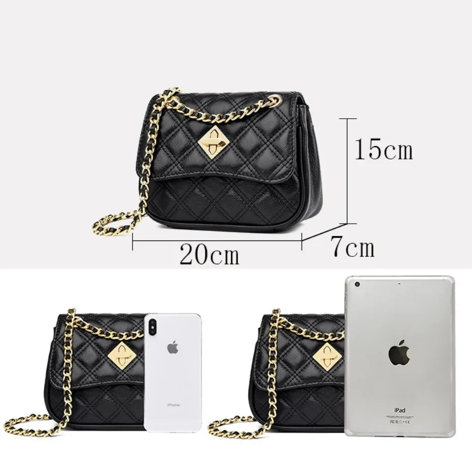 Luxury Handbags Women Bag Designer Genuine Leather Bags for Women Brand Ladies Female Shoulder Crossbody Bags Sac A Main Tote