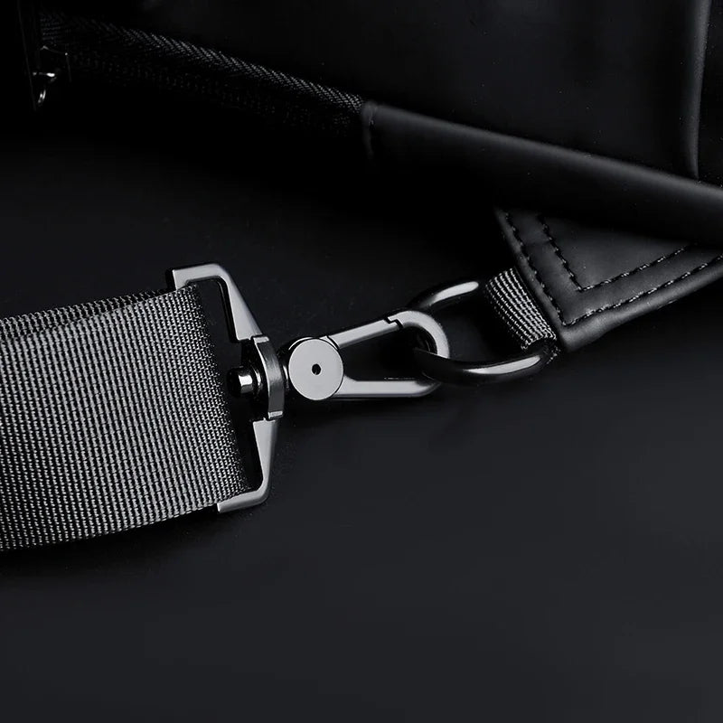 Designer Multifunction Anti-theft USB Shoulder Crossbody Bag Travel Sling Pack Messenger Pack Chest Bag Male Luxury Brand Men