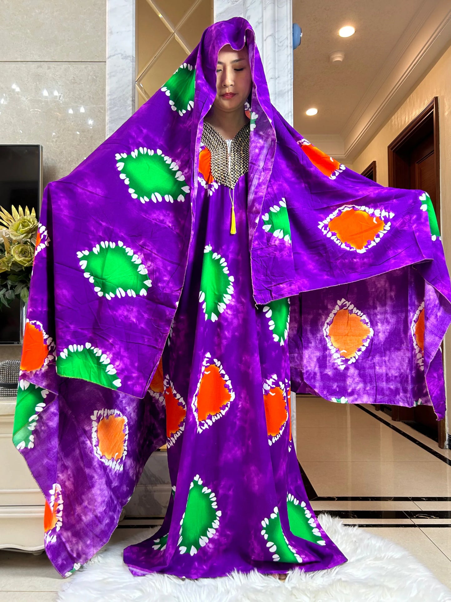 2025 Ramadan Niqab Khimar Muslim Cotton Abaya Dubai Turkey Islam Prayer Clothes African Dresses For Women Kaftan Robe Musulmane