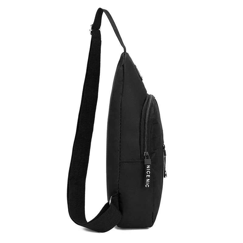 Chest Bag Men's One Shoulder Crossbody Bag Large Capacity Outdoor Sports And Leisure Fashion Small Shoulder Bag Large Capacit