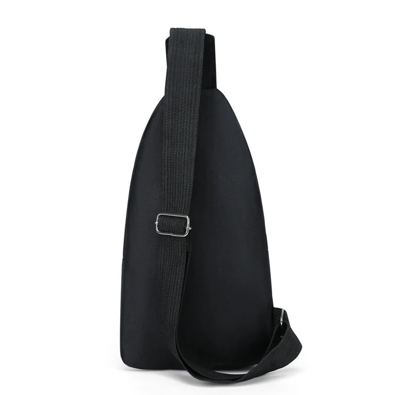 Chest Bag Men New Leisure Fashion Trend One Shoulder Chest Bag Outdoor Sports Multi Functional Crossbody Bag