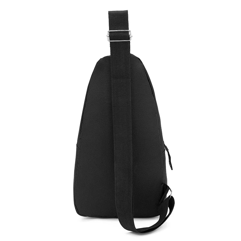 Chest Bag Men's One Shoulder Crossbody Bag Large Capacity Outdoor Sports And Leisure Fashion Small Shoulder Bag Large Capacit