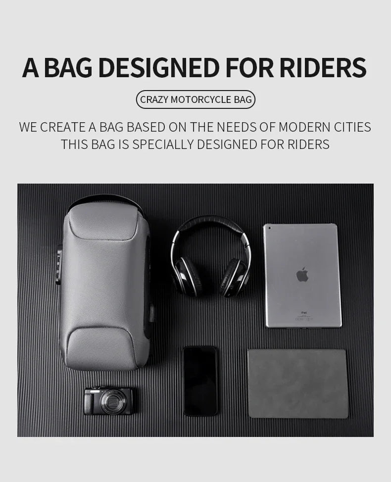 Designer Multifunction Anti-theft USB Shoulder Crossbody Bag Travel Sling Pack Messenger Pack Chest Bag Male Luxury Brand Men