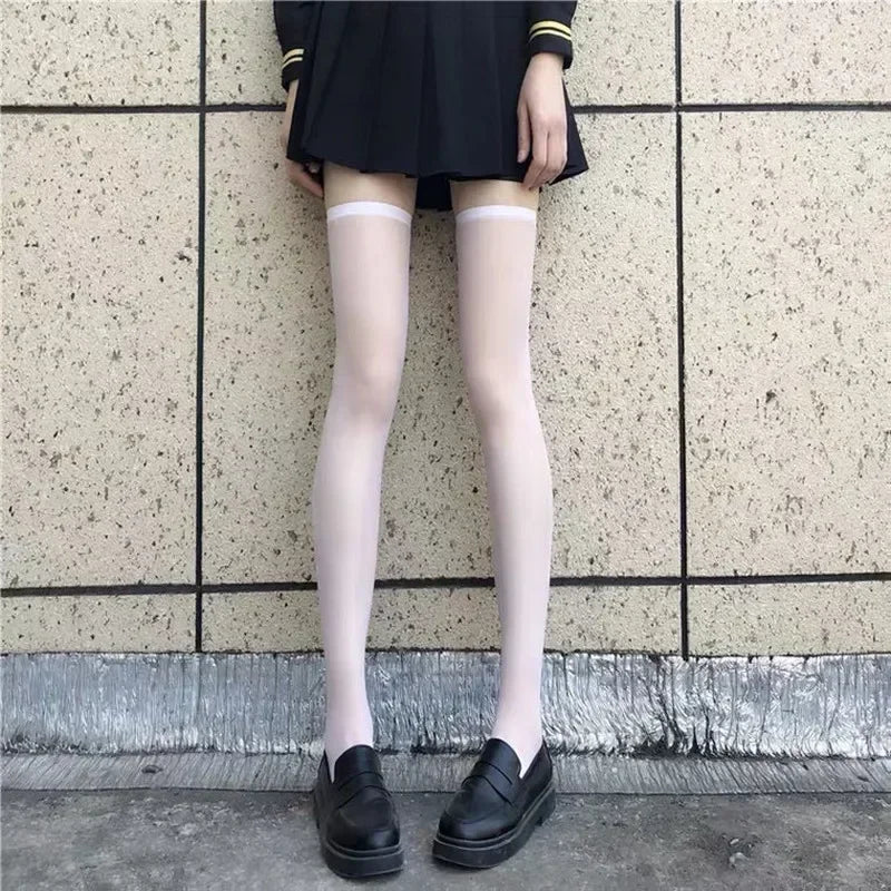 Sexy Lace Mesh Stockings Bottomed Pantyhose Classic Lolita Hollowed Fishnet Women's Netting Gothic Punk Retro Spider Web Tights