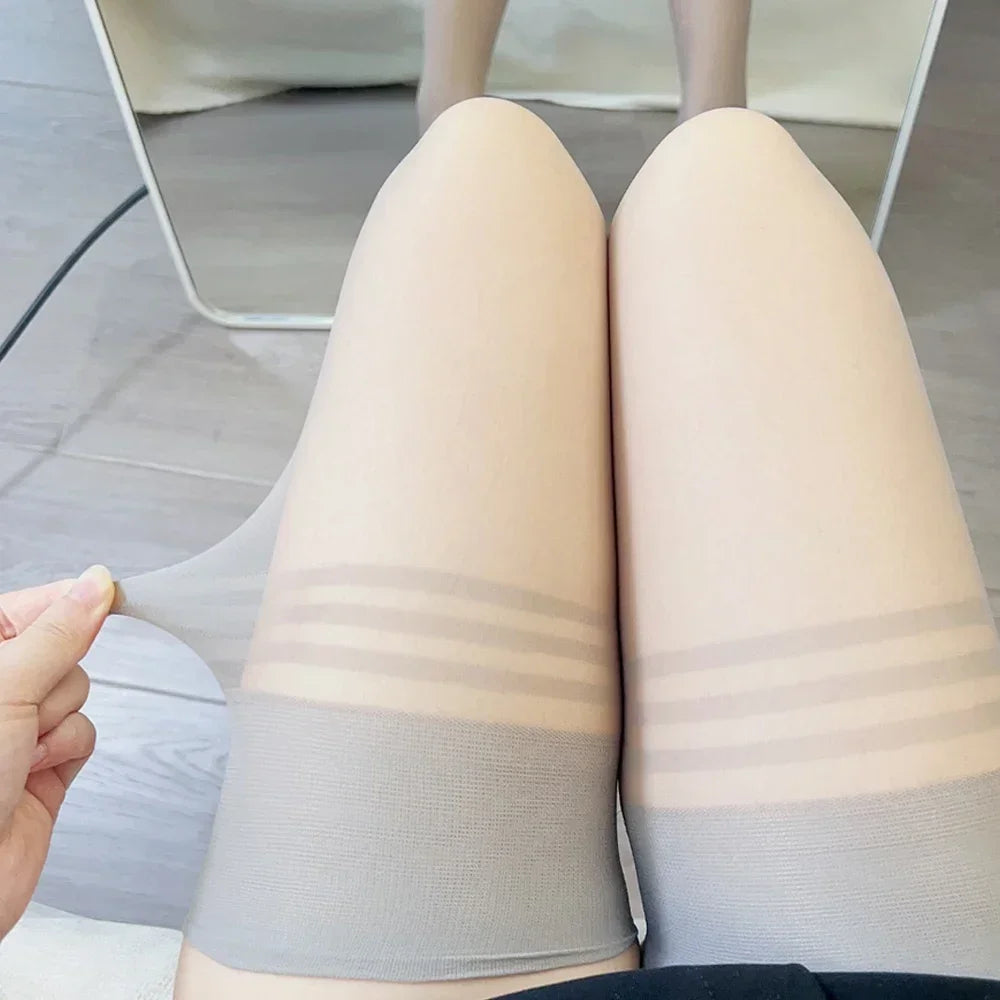 Sexy Lace Mesh Stockings Bottomed Pantyhose Classic Lolita Hollowed Fishnet Women's Netting Gothic Punk Retro Spider Web Tights