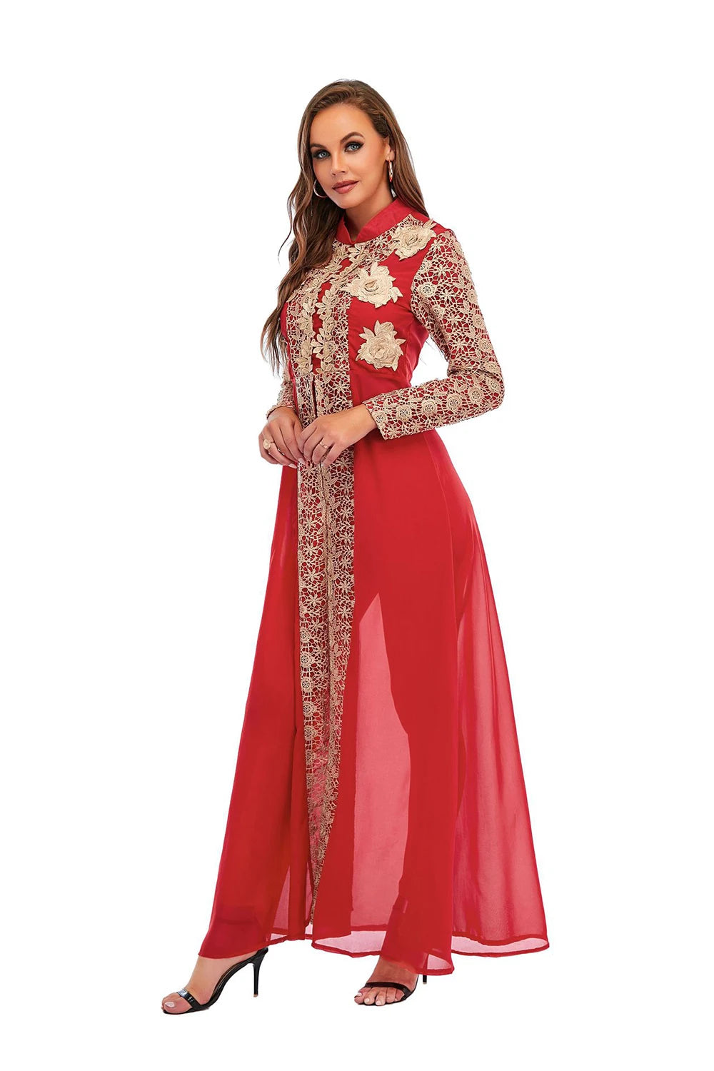 Abaya Dubai Muslim Sets Dress Kaftan Turkish Islamic Clothing Abayas African Dresses For Women Robe Ensemble Femme Musulmane