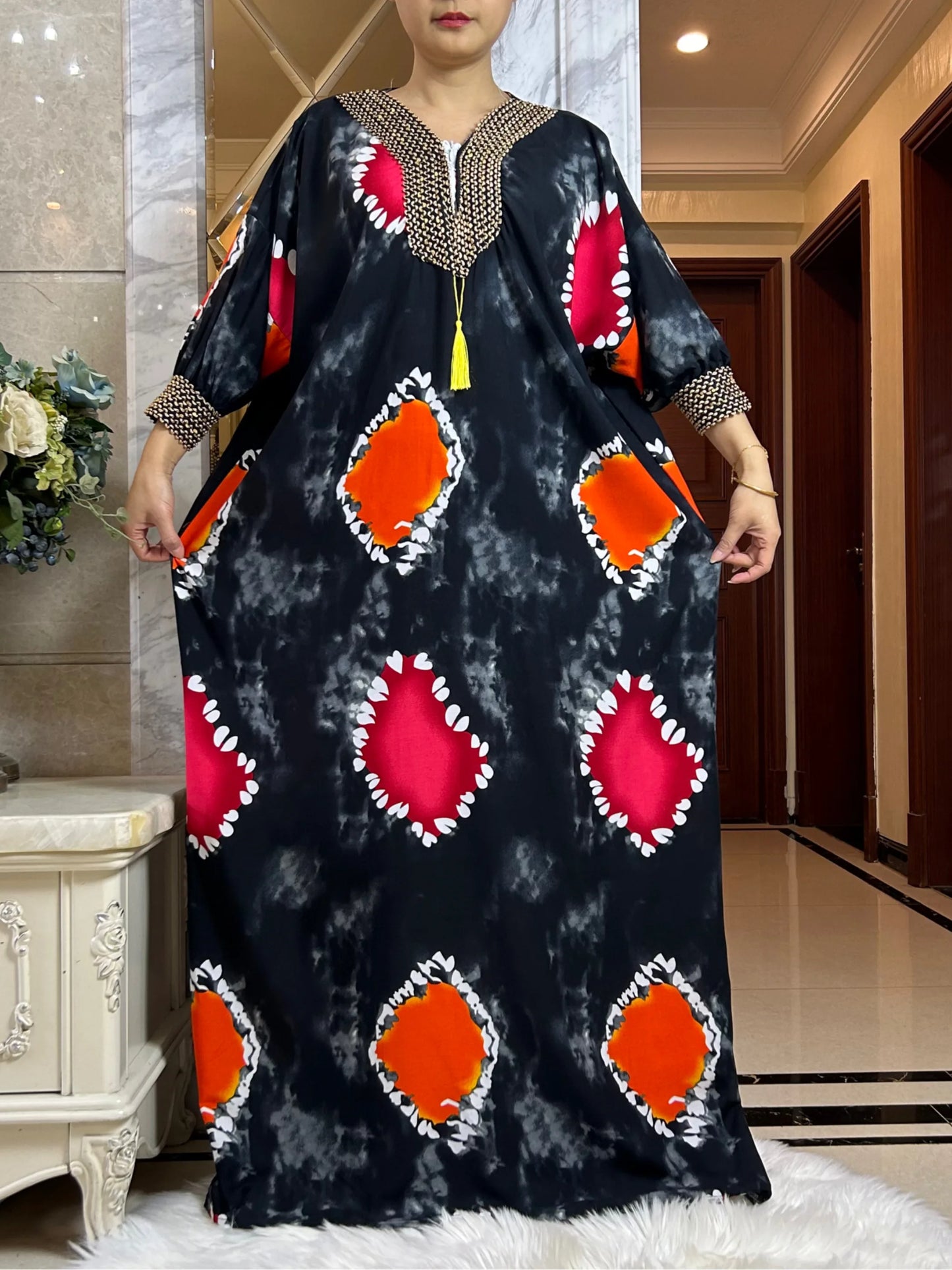 2025 Ramadan Niqab Khimar Muslim Cotton Abaya Dubai Turkey Islam Prayer Clothes African Dresses For Women Kaftan Robe Musulmane