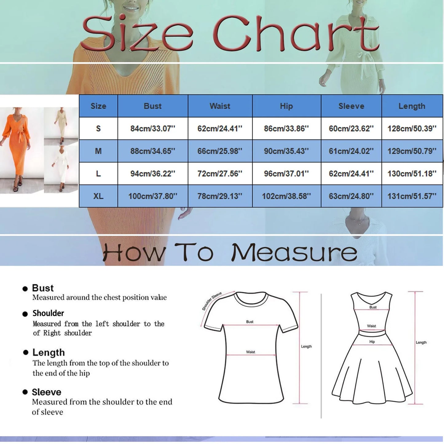 Winter Warm Women'S Knitted Dress Elegant V Neck Thick  A-Line Dress Brown Long Sleeve Vintage Midi Casual Dresses For Women