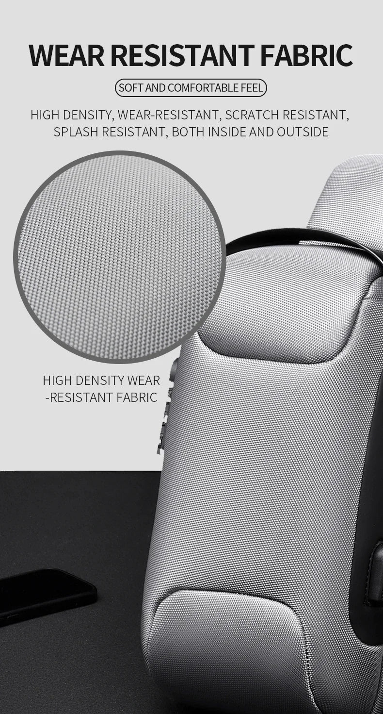 Designer Multifunction Anti-theft USB Shoulder Crossbody Bag Travel Sling Pack Messenger Pack Chest Bag Male Luxury Brand Men